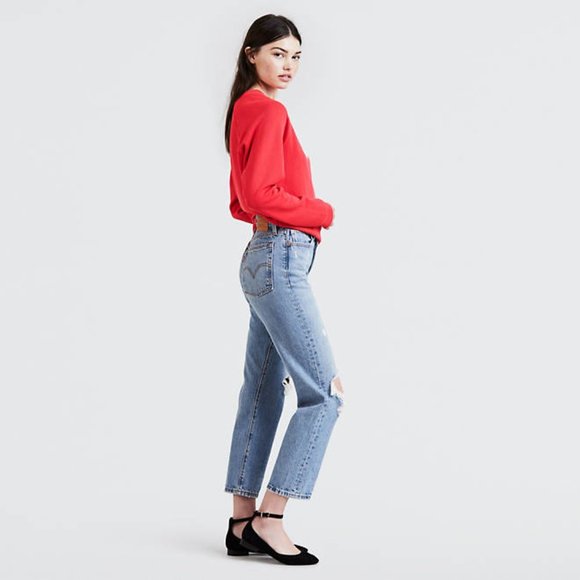NWOT Levi's Women's Straight Wedgie Jeans,Authentically - Picture 2 of 4